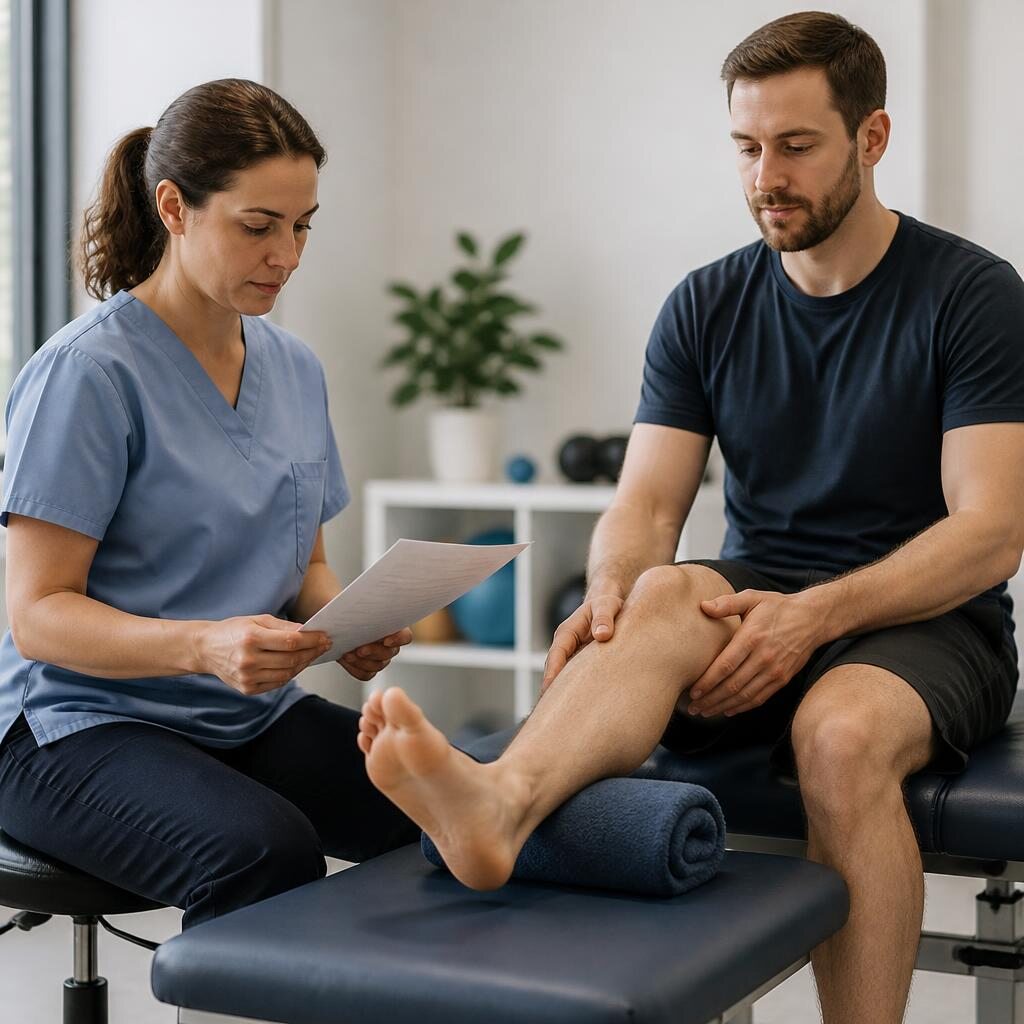 Representative generated illustration for Ankle Fracture Recovery in Agra: Returning to Walking