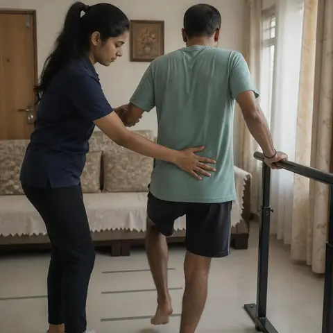 Representative neuro recovery treatment scene