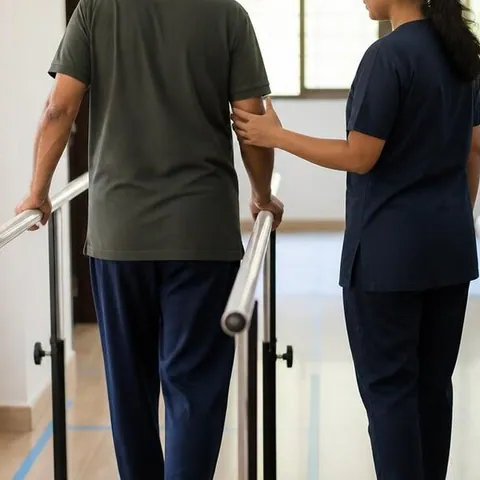 Representative neuro recovery treatment scene