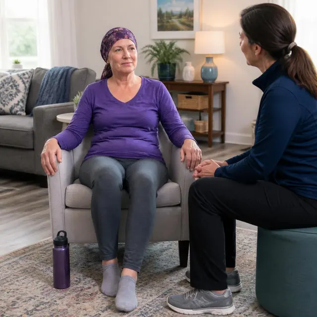 Representative clinical guide treatment scene