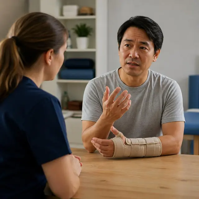 Representative movement care treatment scene