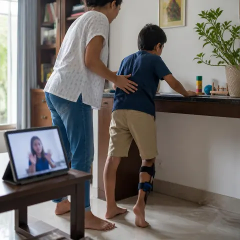 Representative home guidance treatment scene