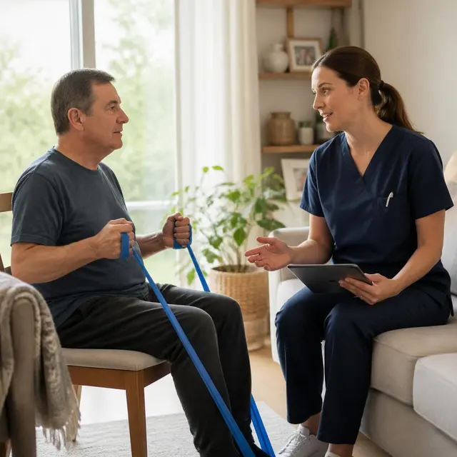 Representative clinical guide treatment scene
