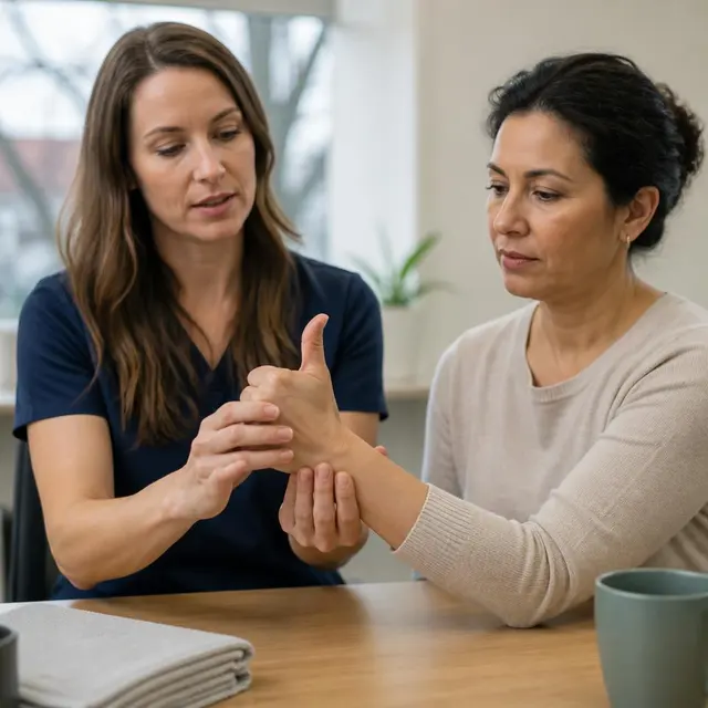 Representative movement care treatment scene