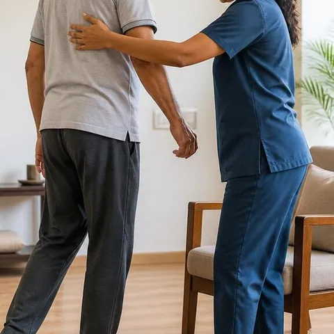 Representative neuro recovery treatment scene