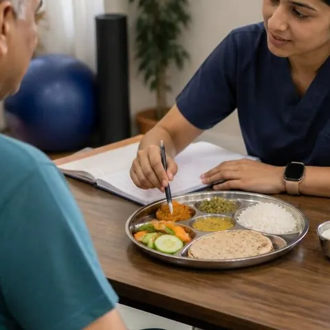 Representative nutrition & recovery treatment scene