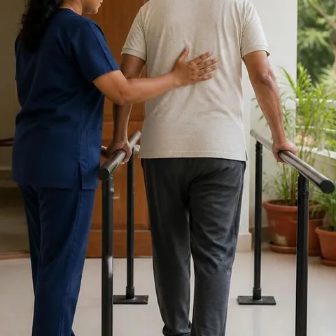 Representative clinical guide treatment scene
