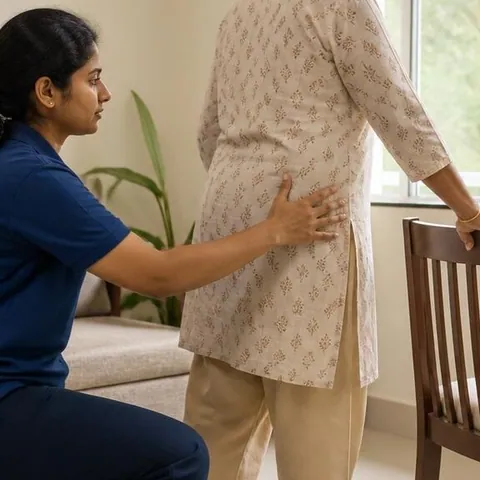 Representative clinical guide treatment scene