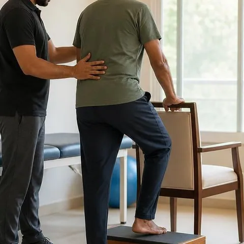 Representative movement care treatment scene