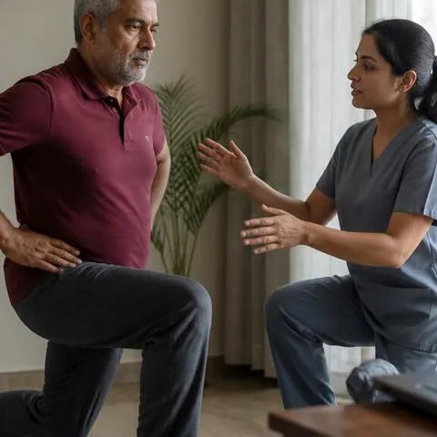 Representative clinical guide treatment scene