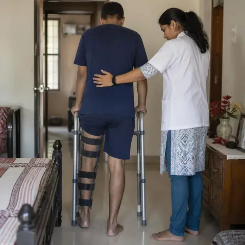 Representative movement care treatment scene