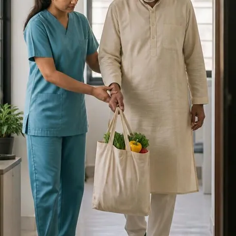 Representative movement care treatment scene
