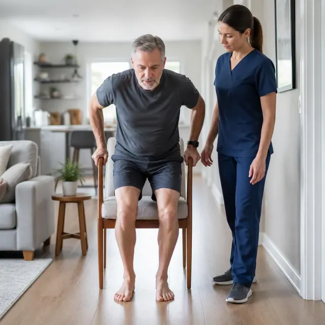 Representative movement care treatment scene