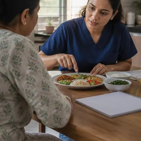 Representative nutrition & recovery treatment scene