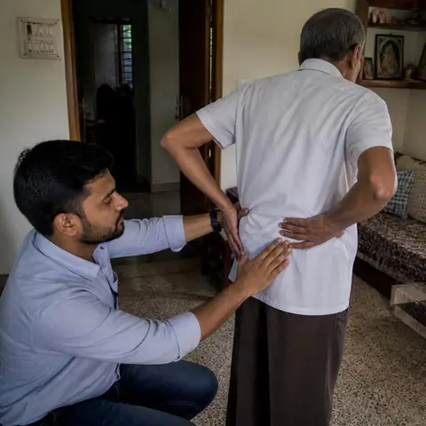 Representative movement care treatment scene