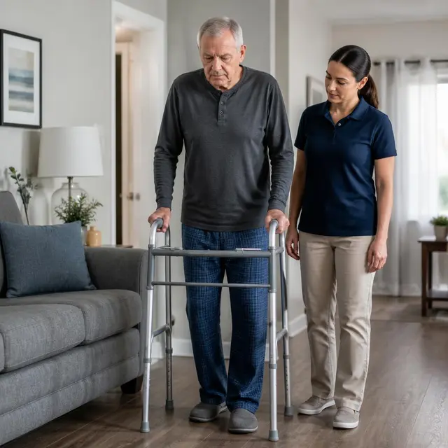 Representative clinical guide treatment scene