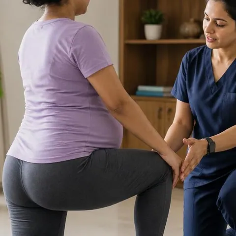 Representative clinical guide treatment scene