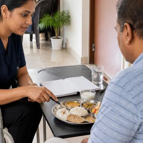 Representative nutrition & recovery treatment scene
