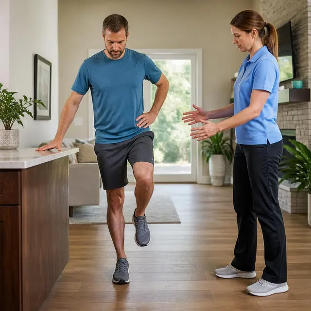 Representative movement care treatment scene