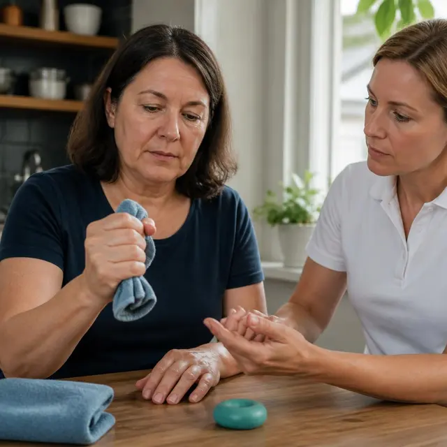 Representative movement care treatment scene