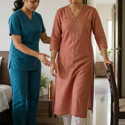 Representative clinical guide treatment scene