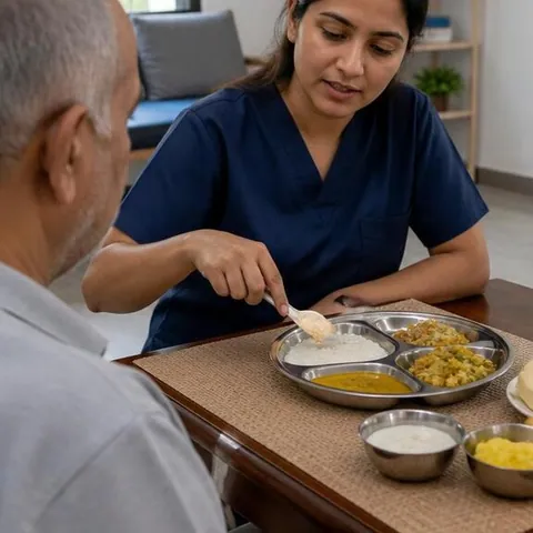 Representative nutrition & recovery treatment scene