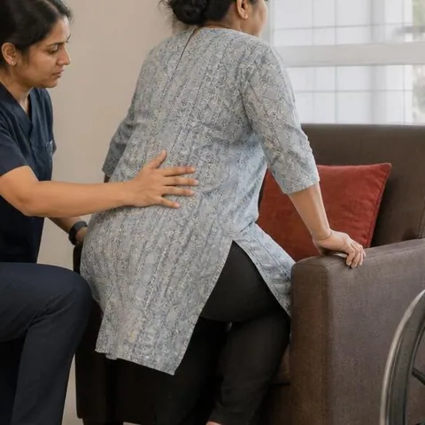 Representative neuro recovery treatment scene