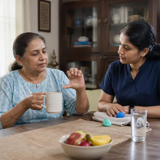 Representative movement care treatment scene
