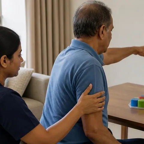 Representative neuro recovery treatment scene