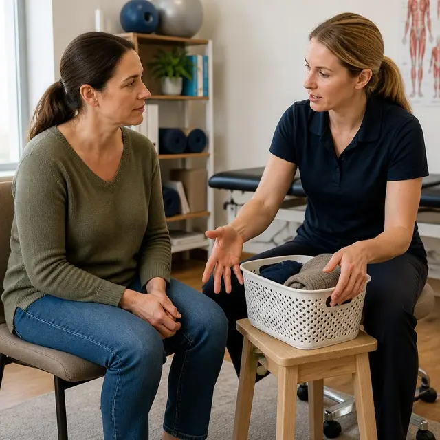 Representative clinical guide treatment scene