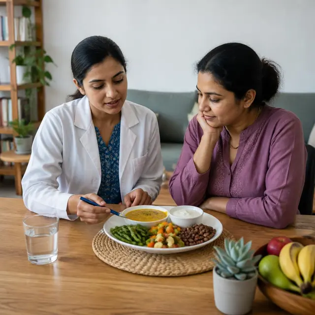 Representative nutrition & recovery treatment scene